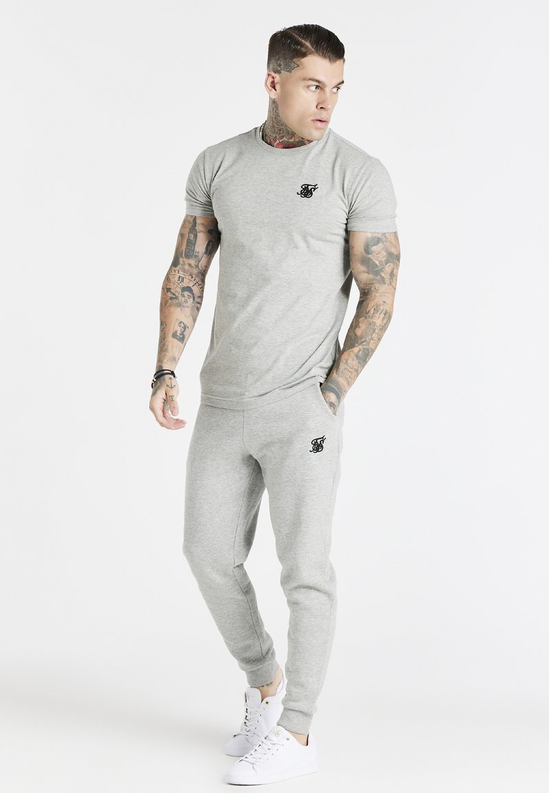 Herren Trainingsanzüge | SIKSILK CORE CUFFED Jogginghose grey marl/grau - XW75167 Herren Trainingsanzüge | SIKSILK CORE CUFFED Jogginghose grey marl/grau - XW75167