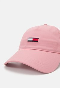 Tommy Jeans ELONGATED FLAG UNISEX - Gorra - chalky pink