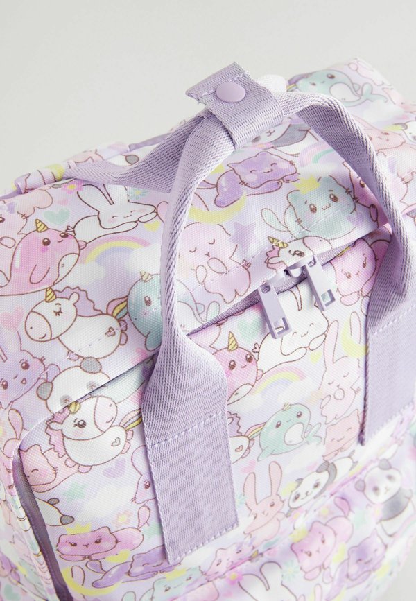 DOUBLE HANDLE STANDARD – Tagesrucksack – purple kawaii character