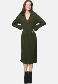 Elara Abito in maglia - grün