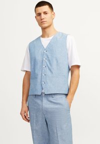 Jack & Jones PREMIUM - JPRRIVIERA LINEN MIX WAISTCOAT - Vestă costum - troposphere Imagine miniatură 1