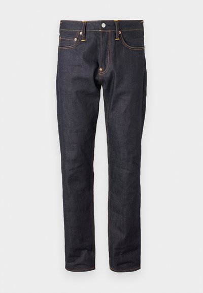 Evisu SEAGULL PRINTED JEANS - Calças de ganga justas - blue denim