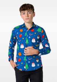 OppoSuits LS FESTIVITY  - Srajca - blue