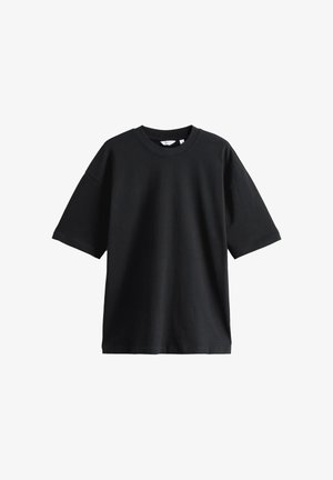 Next, OVERSIZED - EDIT HEAVYWEIGHT - T-Shirt basic - black