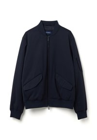 STRETCH WITH ZIP CLOSURE - Bomberjacke - dark blue