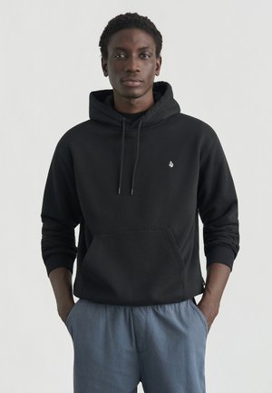 SINGLE STONE  - Jersey con capucha - black