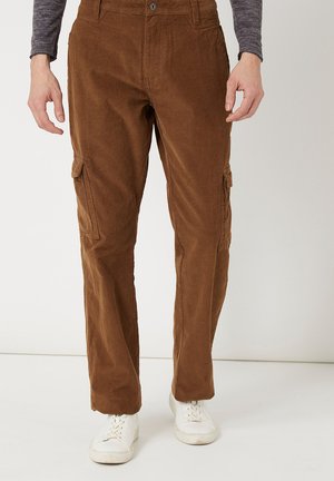 MULTIBOLSILLOS - Pantalones cargo - camel