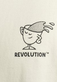 REVOLUTION Camiseta estampada - offwhite
