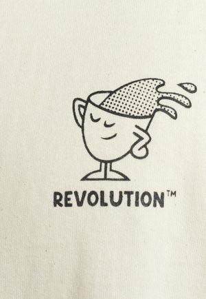 REVOLUTION T-shirt print - offwhite