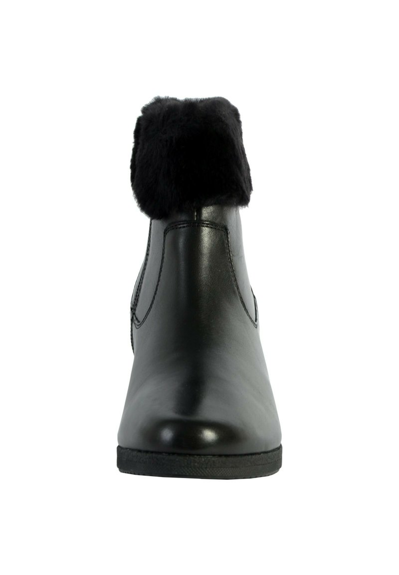 Geox ANYLLA Botines de cuña - noir/negro