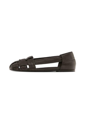 Massimo Dutti CAGE  - Slip-ons - dark brown