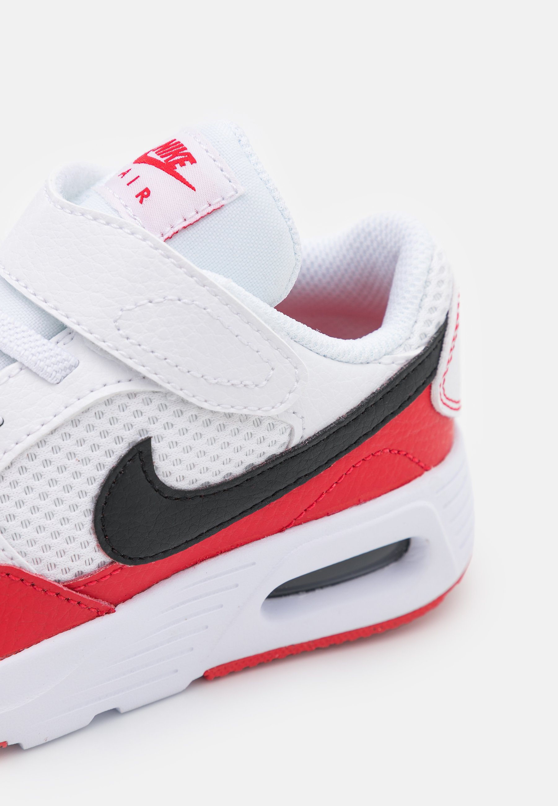Nike Sportswear AIR MAX SC UNISEX - Sportbačiai - white/black/university  red/balta - Zalando.lt
