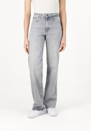 Wide leg - grey denim