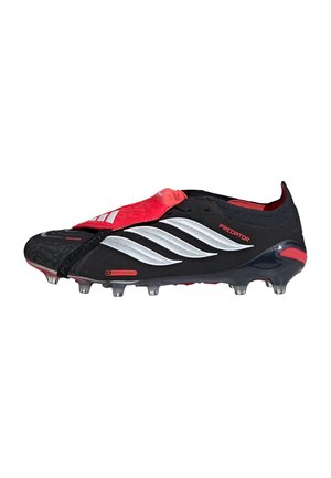 PREDATOR ELITE FOLD-OVER  - Zapatillas fútbol para césped artificial - core black   cloud white   lucid red