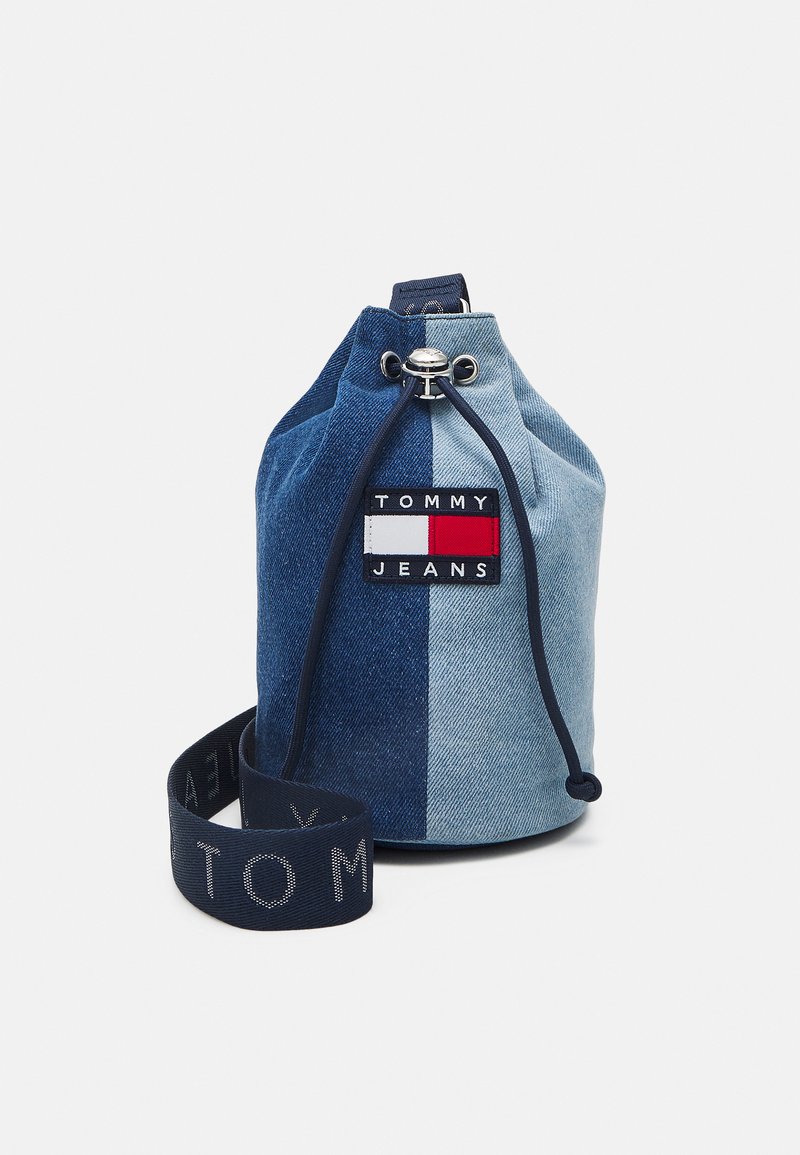Tommy Jeans HERITAGE SLING BAG Handbag denim/blue Zalando.co.uk