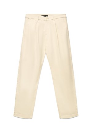 Terranova, PANTALONE LUNGO TINTA UNITA - Pantaloni - crema