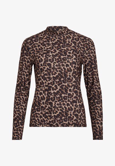VILEOA - T-shirt à manches longues - brown