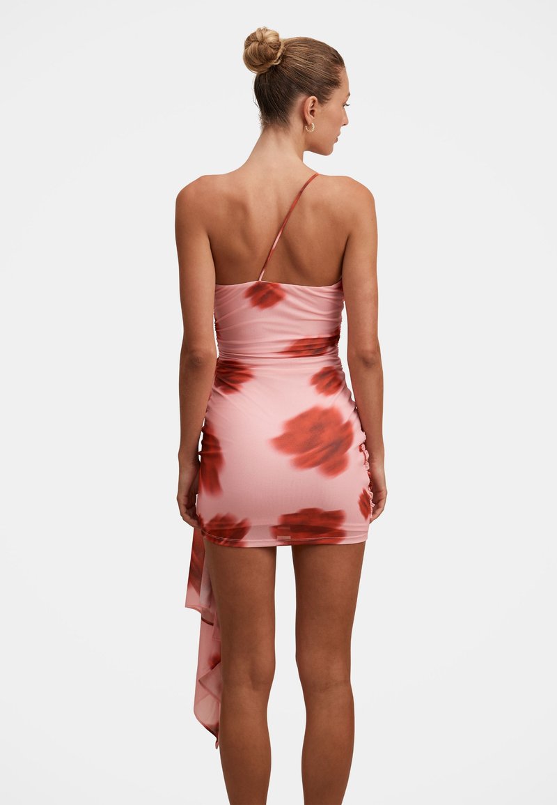 Forever New AINSLEY ASYM MINI - Cocktail dress / Party dress - rosa/light  pink - Zalando.co.uk