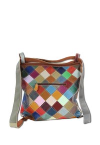 DrachenLeder Handtas - mehrfarbig