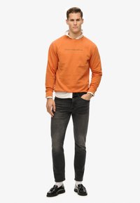 Superdry & Co UTILITY SPORT CREW - Sudadera - rusted orange