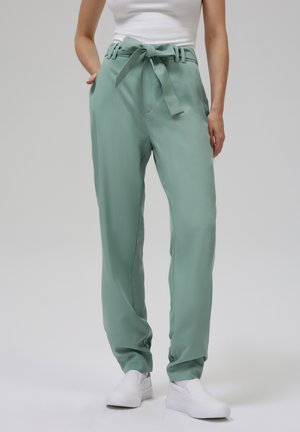 Auduma bikses - light green