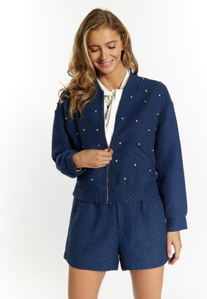 BOUCÉ   MIT STRASS-STEINEN NALLY - Neuletakki - marine