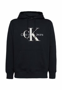Calvin Klein Jeans Felpa con cappuccio - black