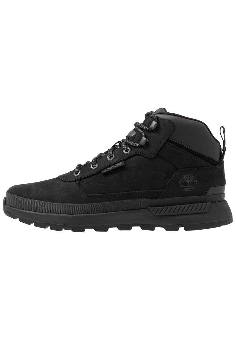 Timberland FIELD TREKKER - Šněrovací kotníkové boty - black