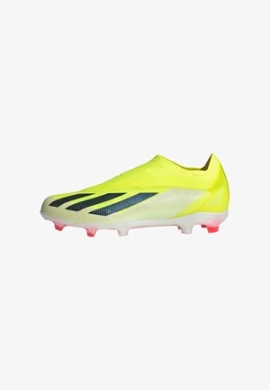 adidas Performance, CRAZYFAST ELITE LACELESS FIRM GROUND - Chaussures de football pour terrain sec - team solar yellow core black cloud white