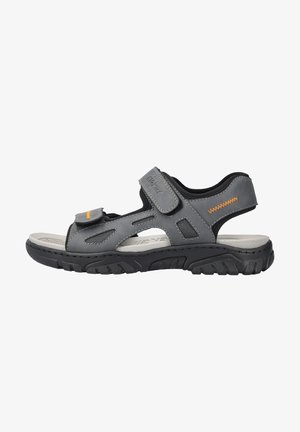 Rieker Walking sandals - lead anthracite black