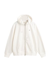 SHIELD ZIP - Mikina na zip - eggshell