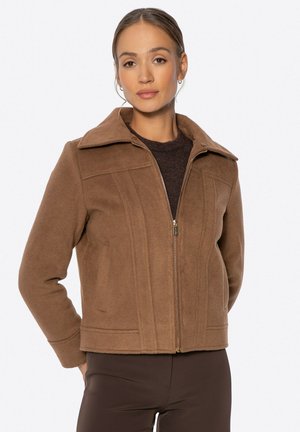 Kunstlederjacke - brown