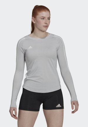 adidas Performance LOW LONG SLEEVE - Long sleeved top - team light grey