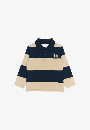 RINON - Bluză polo - navy blazer striped