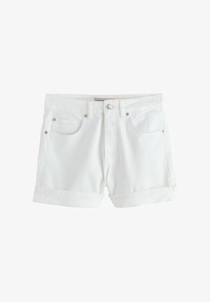 PETITE FIT - TIMELESS - Pantaloni scurți din denim - white