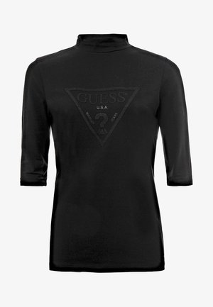 Guess, T-shirt imprimé - black