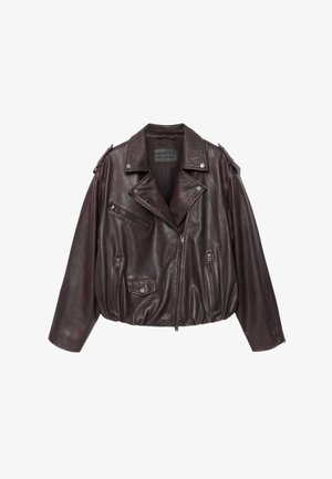 AllSaints, SAMINA - Læderjakker - oxblood red