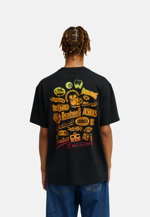 DC Shoes, - T-shirt z nadrukiem
