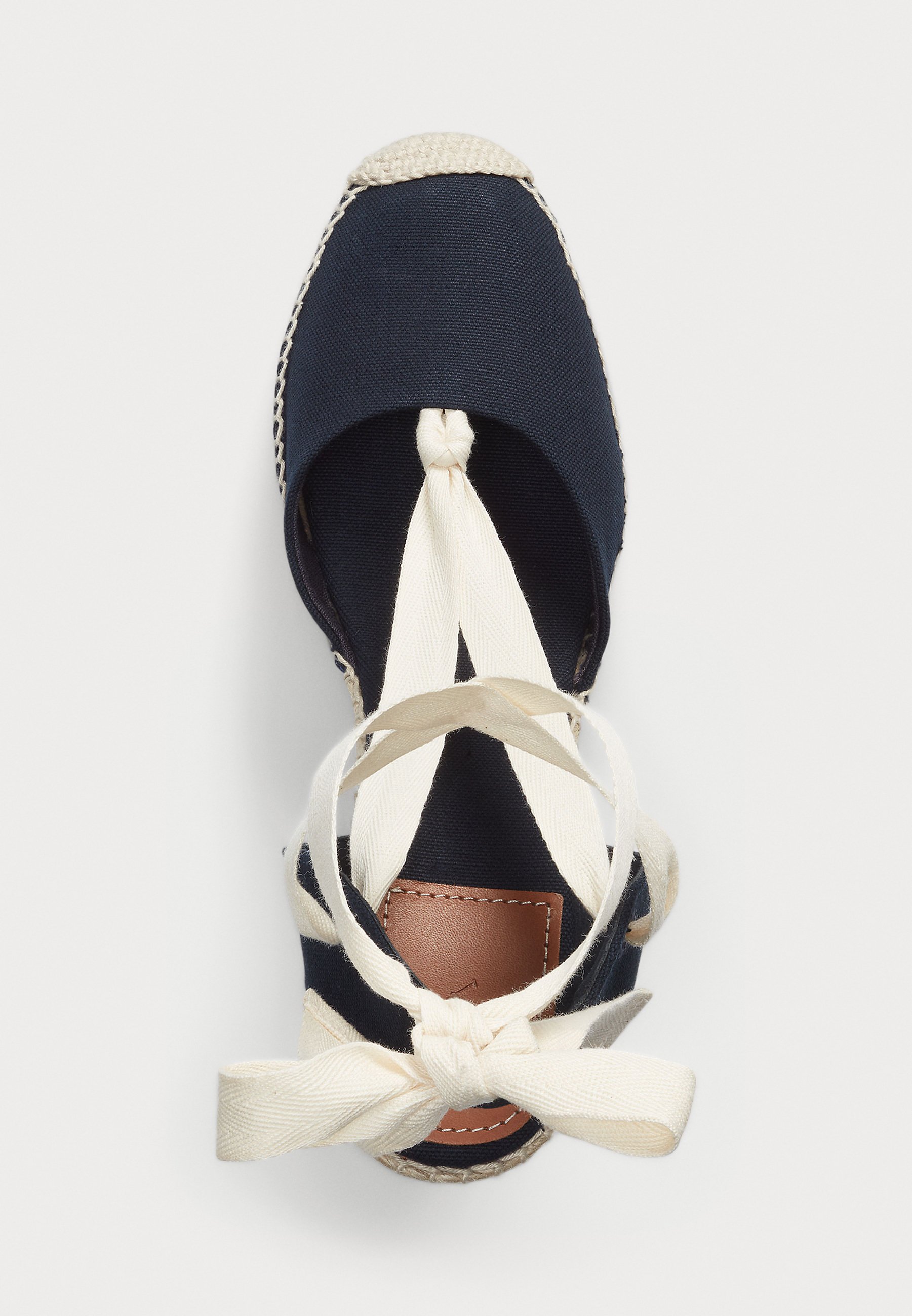 Polo Ralph Lauren CANVAS WEDGE ESPADRILLE - Wedge sandals