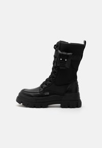 ASPHA - Botas de plataforma - black