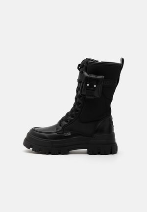 ASPHA - Platform boots - black