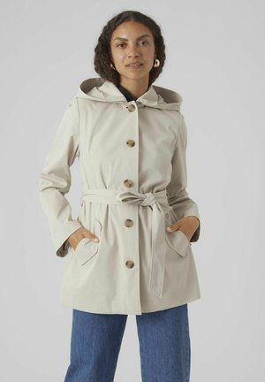 Vero Moda Trench - oatmeal