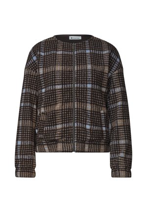 Street One, JACKE MIT RUNDHALS UND CORD-STRUKTUR - Veste légère - silk brown