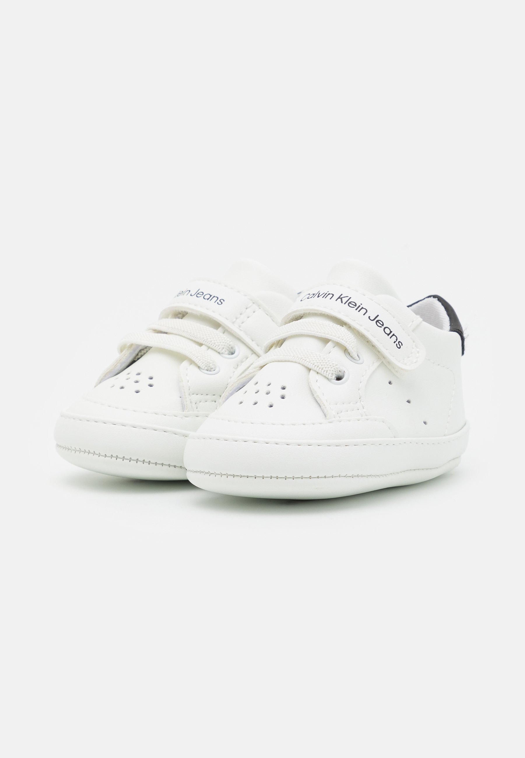 Calvin Klein Jeans UNISEX - First shoes - white/black/white - Zalando.ie