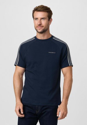 TAPE TEE - T-shirt print - navy