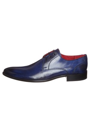 Zakelijke veterschoenen - blue