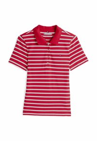 SLIM - Polo - primary red ecru stp