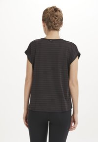 Endurance FUNKTIONS LIMKO - Sports T-shirts - black bean