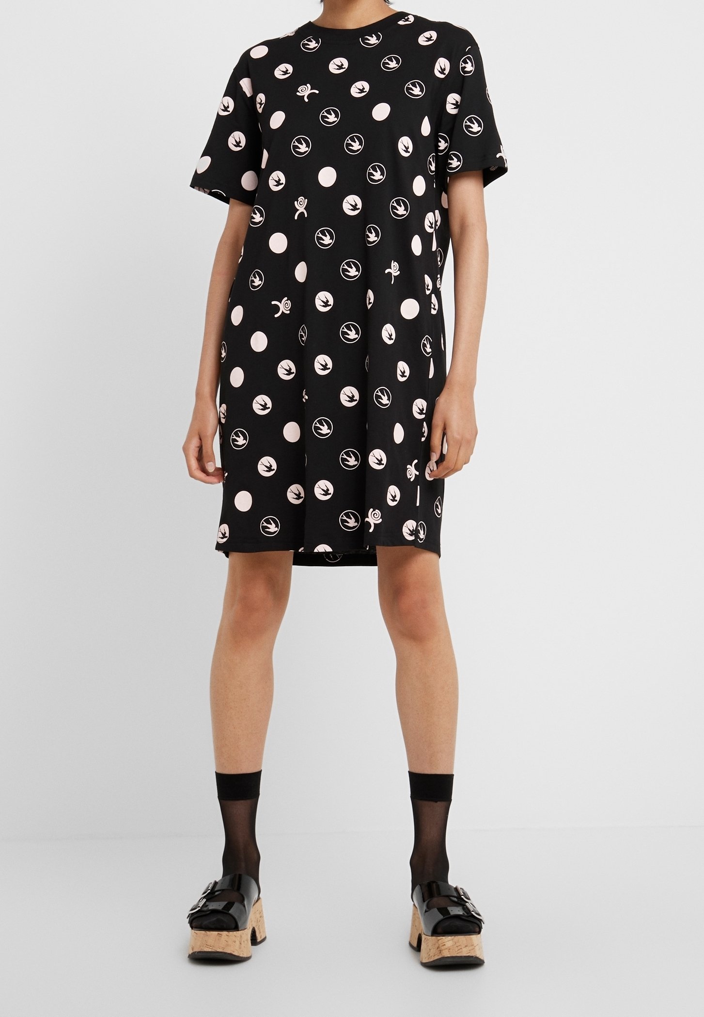 McQ Alexander McQueen Jersey dress - black - (Pre-owned) - Zalando