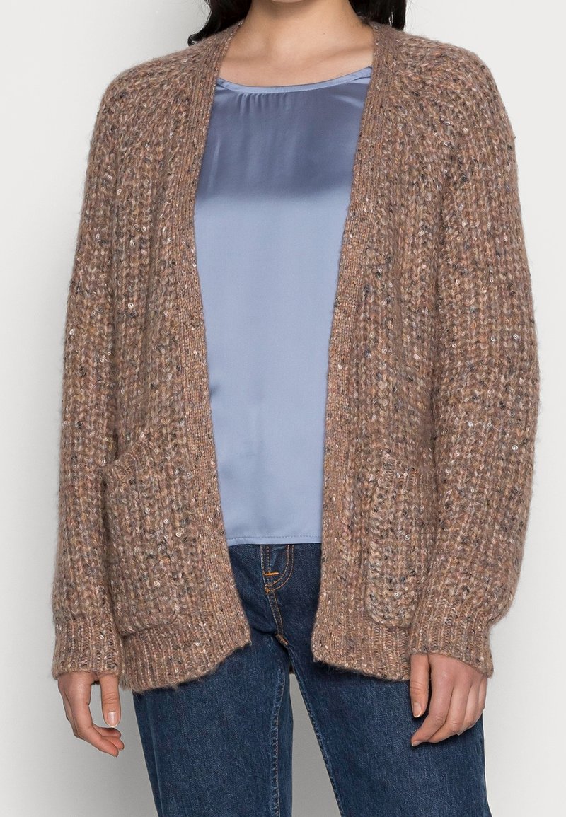 Kaffe Cardigan - light brown